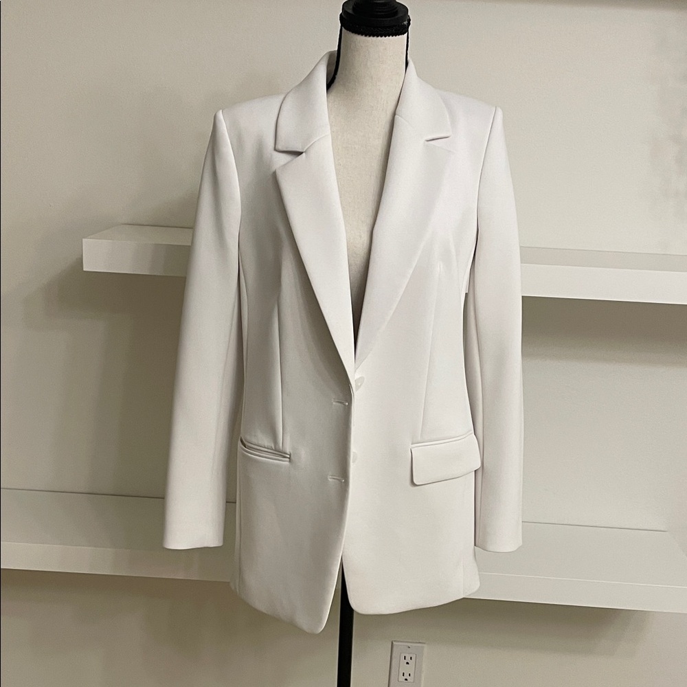 Express White Blazer